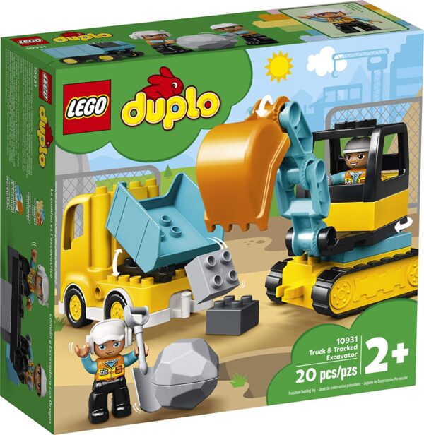 TRUCK & TRACKED EXCAVATOR - DUPLO