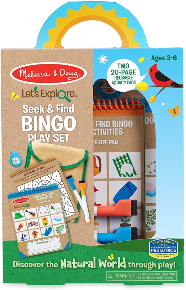 LET'S EXPLORE BINGO PLAY SET