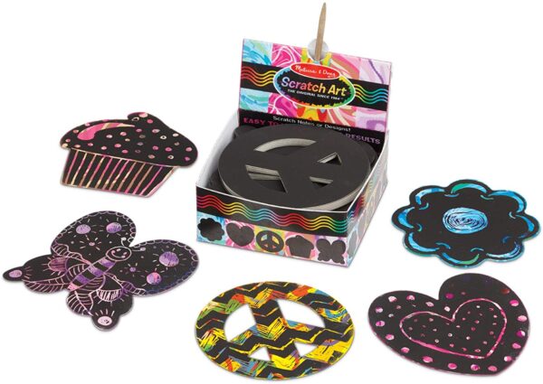 SCRATCH ART FRIENDSHIP MINI NOTES