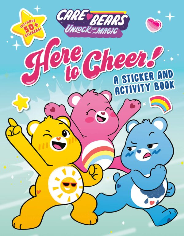 (SALE)CARE BEARS HERE TO CHEER! STICKER/ACTIVI