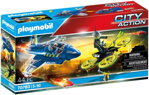 (SALE)POLICE JET WITH DRONE-CITY ACTION