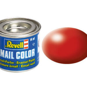 FIERY RED SILK ENAMEL 14ML TINLET