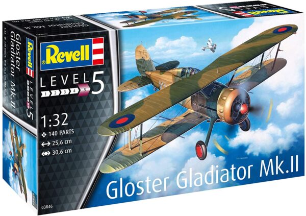 1/32 GLOSTER GLADIATOR MK II BI-PLANE FI
