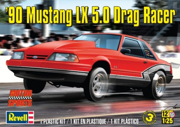 1/25 '90 MUSTANG LX 5.0 DRAG R