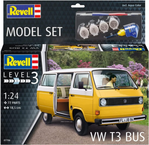 1/25 VW T3 W/PAINT & GLUE