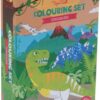 DINOSAURS COLORING SET
