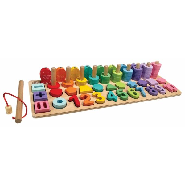EARLY LEARNING WOODEN PLAYSET