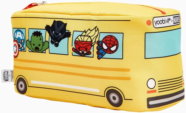 YOOBI X MARVEL AVENGERS BUS PENCIL CASE