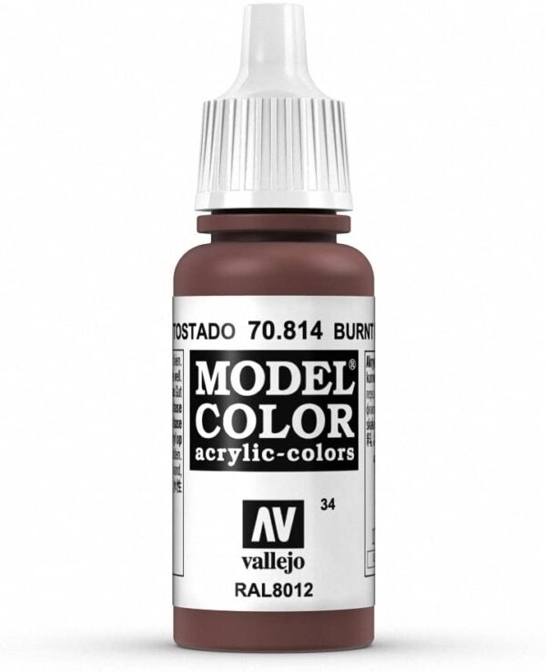 BURNT CADMIUM RED ACRYLIC 17ML