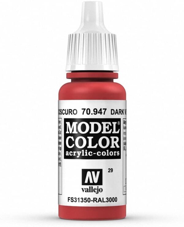DARK VERMILLION ACRYLIC 17ML
