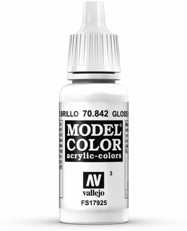 (SALE)GLOSSY WHITE ACRYLIC 17ML