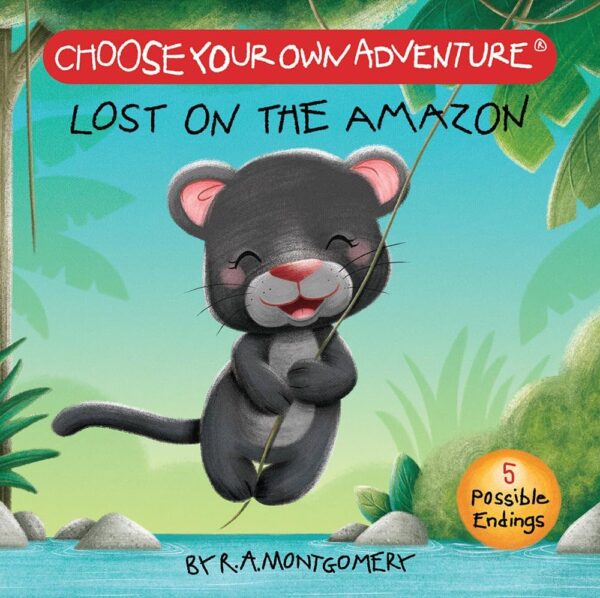 CHOOSE YOUR OWN ADVENTURE LOST ON THE AMAZON BOARD BOOK