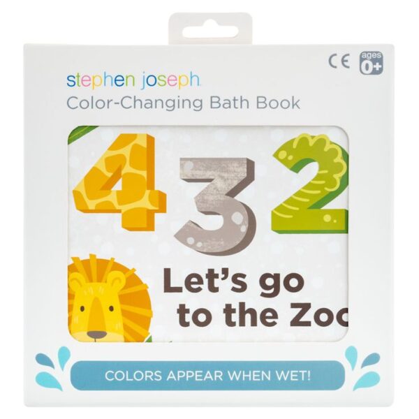 ZOO COLOR CHANGING BATH BOOK