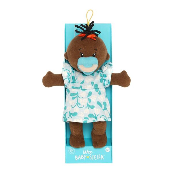 WEE BABY STELLA BROWN W/BLACK WAVY TUFT