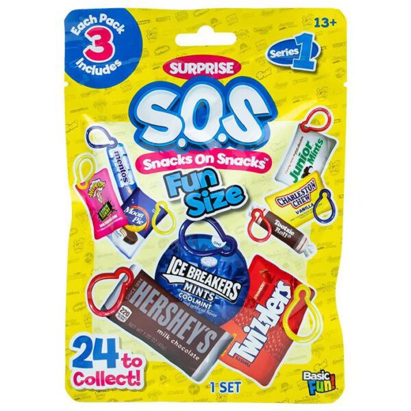 SURPRISE S.O.S SNACKS ON SNACKS FUN SIZE