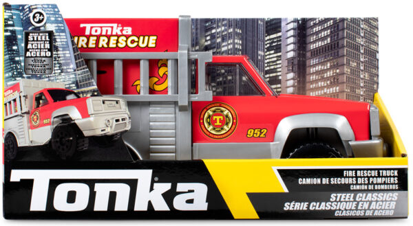 TONKA FIRE RESCUE TRUCK-STEEL CLASSICS