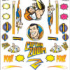 (SALE)CAPTAIN ZOOM DECALS