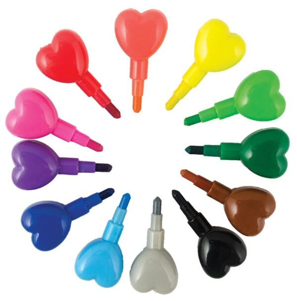 HEART TO HEART STACKING CRAYON - Image 3