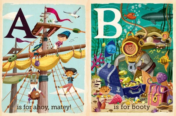 P IS FOR PIRATE BOARD BOOK - Image 2