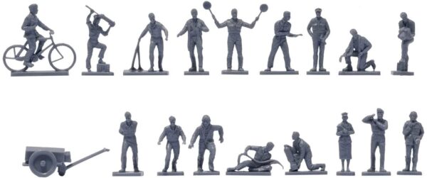 (SALE)1/76 WWII RAF PERSONNEL FIGURE - Image 2