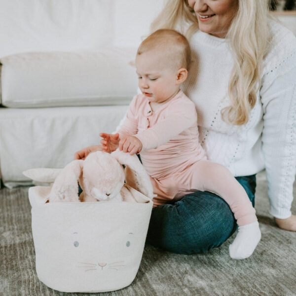 (SALE)BUN BUN BUNNY BUCKET-CREAM - Image 2