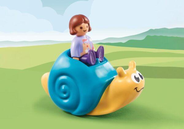 1-2-3 ROCKING SNAIL W/RATTLE - Image 2
