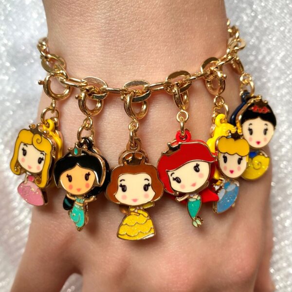 CHARM IT! GOLD SWIVEL BELLE CHARM - Image 2