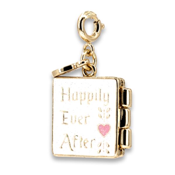 CHARM IT! GOLD PRINCESS BOOK CHARM - Image 2