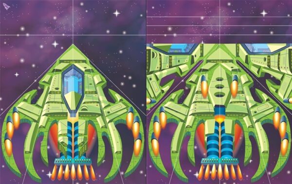 100 PAPER SPACESHIPS TO  FOLD & FLY - Image 2