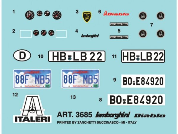 1/24 LAMBORGHINI DIABLO - Image 3