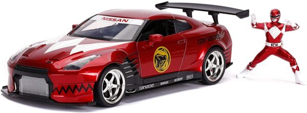 1/24 POWER RANGERS '09 NISSAN GT-R W/FIG - Image 2