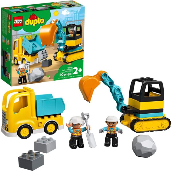 TRUCK & TRACKED EXCAVATOR - DUPLO - Image 2
