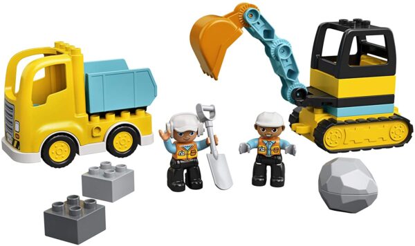 TRUCK & TRACKED EXCAVATOR - DUPLO - Image 3