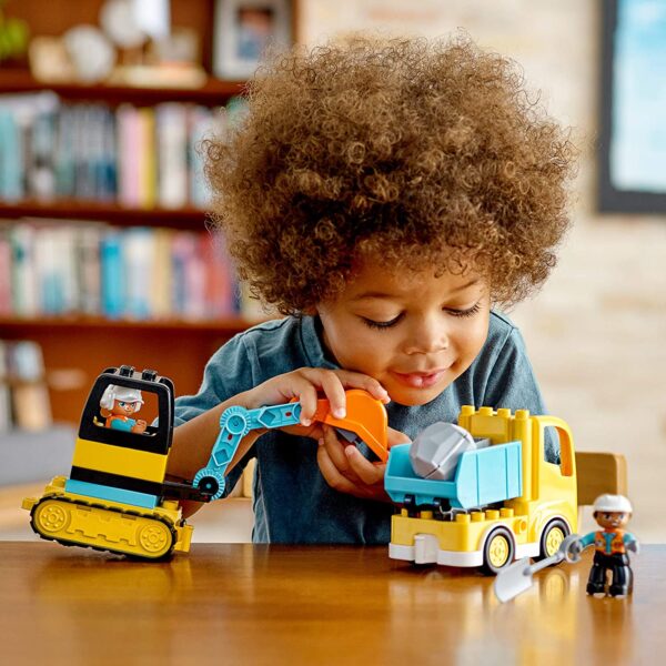 TRUCK & TRACKED EXCAVATOR - DUPLO - Image 4