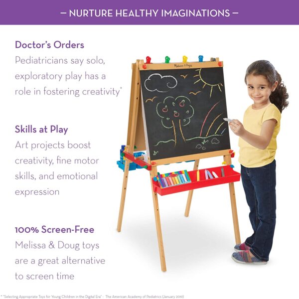 DELUXE STANDING ART EASEL - Image 2