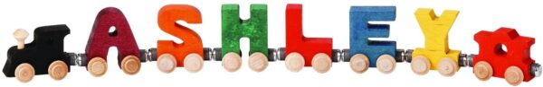 WOODEN ALPHABET TRAIN-LETTER O - Image 2