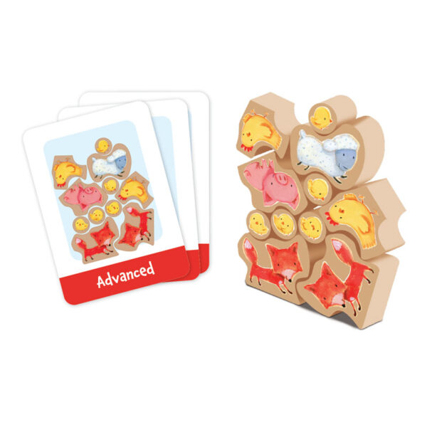 STACK YOUR CHICKENS! A WOODEN BALANCE - Image 2