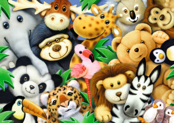 SOFTIES 35-PC PUZZLE #08794 - Image 2