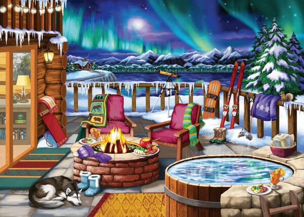 NORTHERN LIGHTS 500PC LARGE FORMAT - Image 2