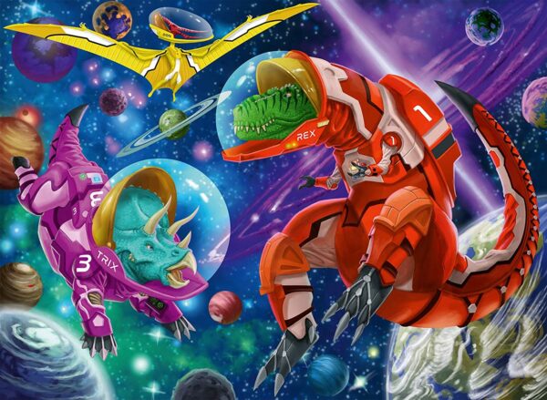 SPACE DINOSAURS 200PC XXL - Image 4