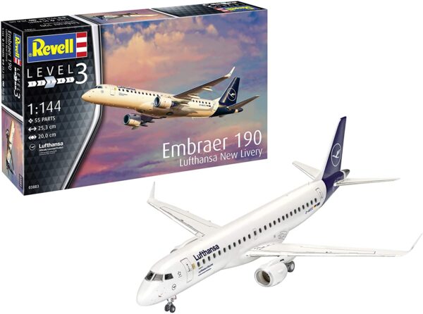 1/144 EMBRAER 190 LUFTHANSA AIRLINER - Image 2