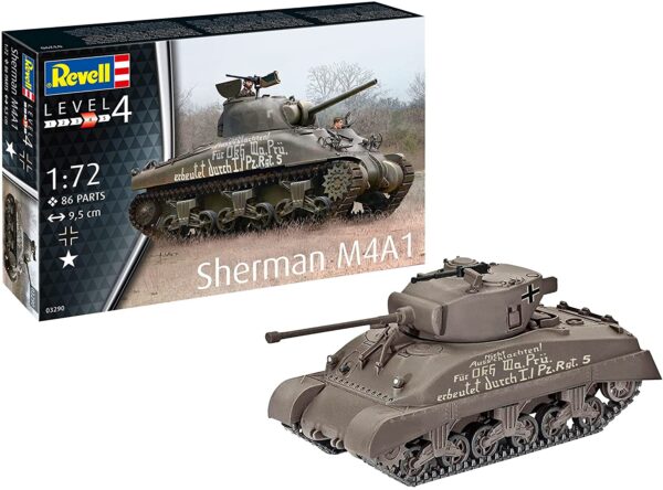 1/72 SHERMAN M4A1 TANK - Image 2