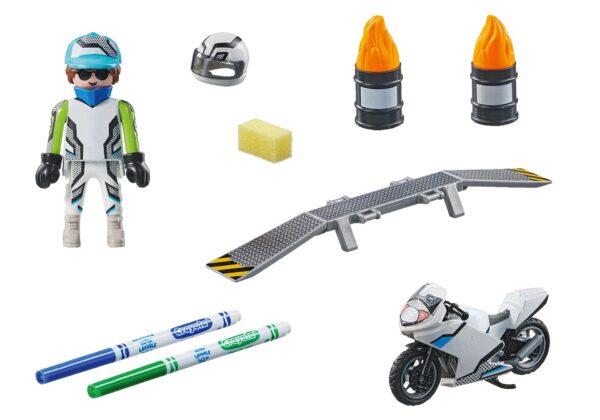 MOTORBIKE-PLAYMOBIL COLOR - Image 2
