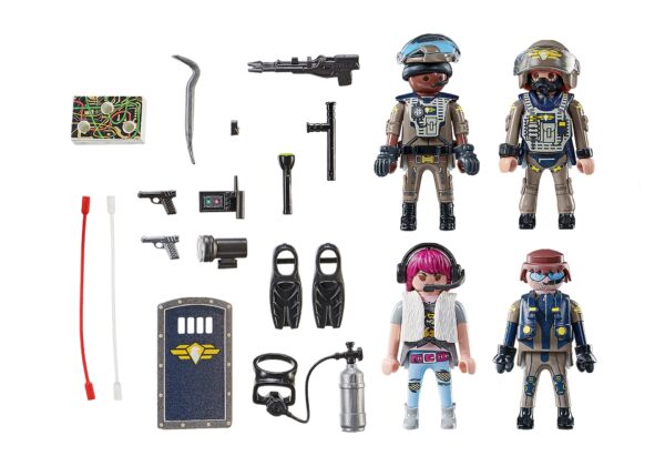 TACTICAL UNIT FIGURE SET-CITY ACTION - Image 2