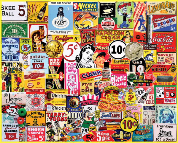 FIVE AND DIME 1000PC