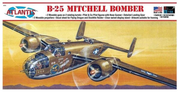 1/64 B-25 MITCHELL WWII BOMBER