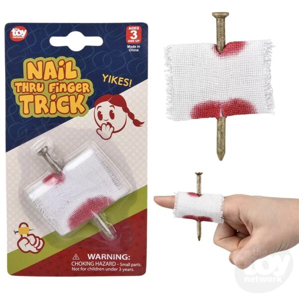 NAIL THRU FINGER TRICK