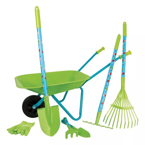 GARDENING TOOLSET W/WHEELBARROW