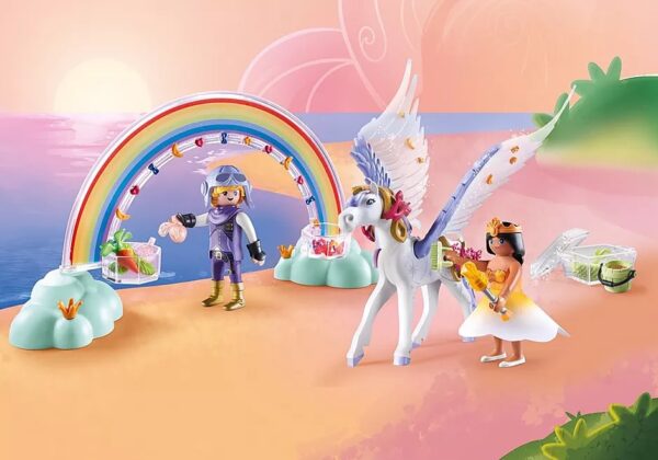 PEGASUS WITH RAINBOW IN THE CLOUDS - Image 3