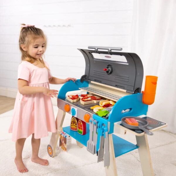 DELUXE GRILL & PIZZA OVEN PLAY SET - Image 2